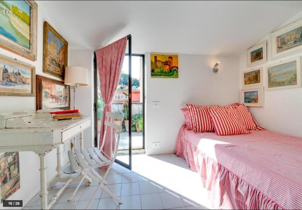 Luxury Art In Trastevere With Terrace Appartamento